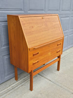 Arne Wahl Iversen for Vinde Model 68 Teak Secretary