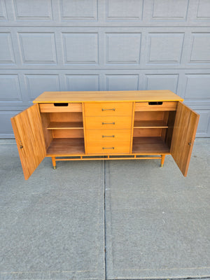 Milo Baughman for Drexel 'Today's Living' Blonde Sideboard