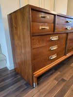 Willett Trans-East Solid Cherry 12 Drawer Dresser w/ Mirror