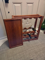 Teak Wine Rack