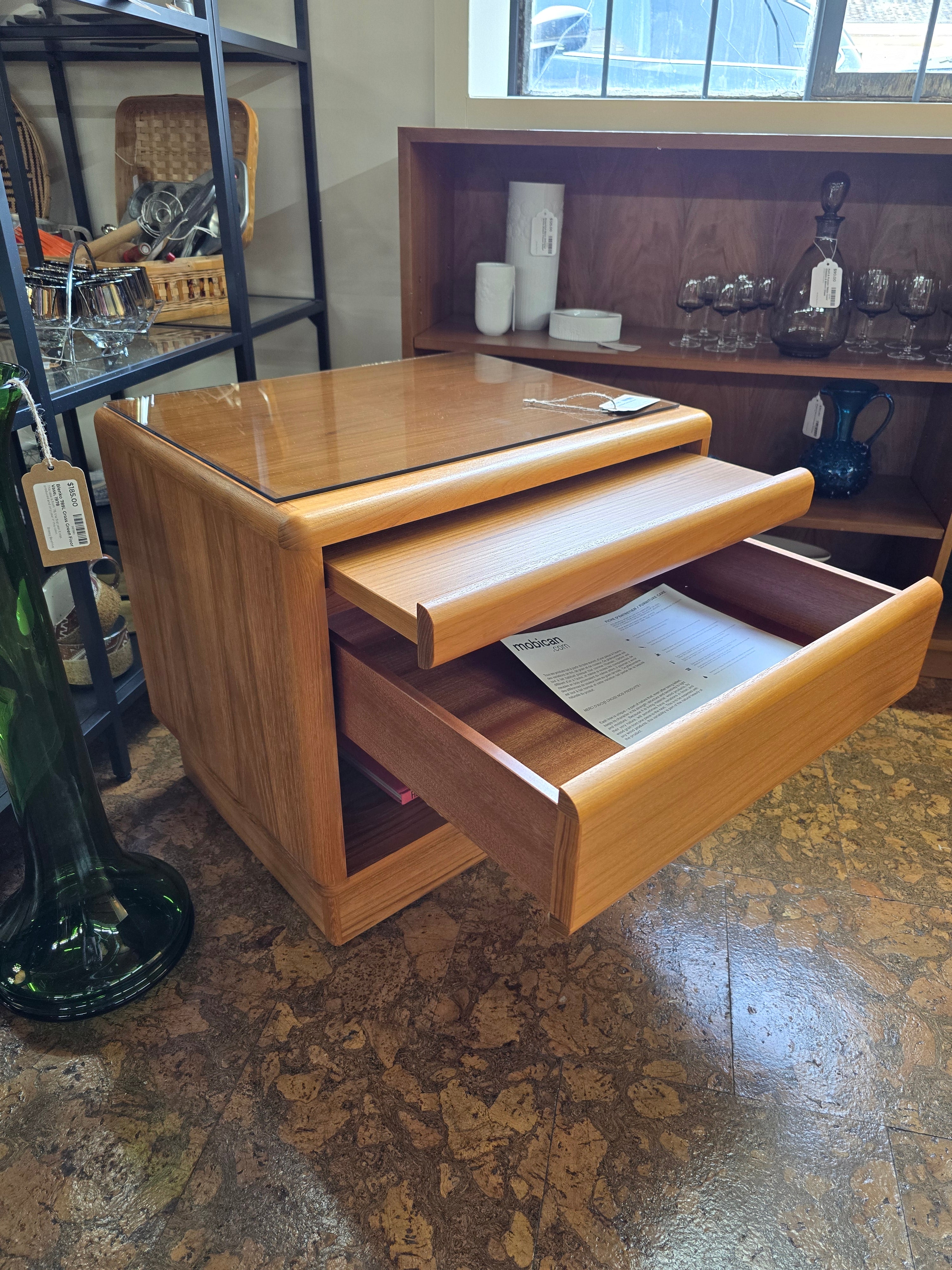 Mobican Danish Modern Teak Nightstand