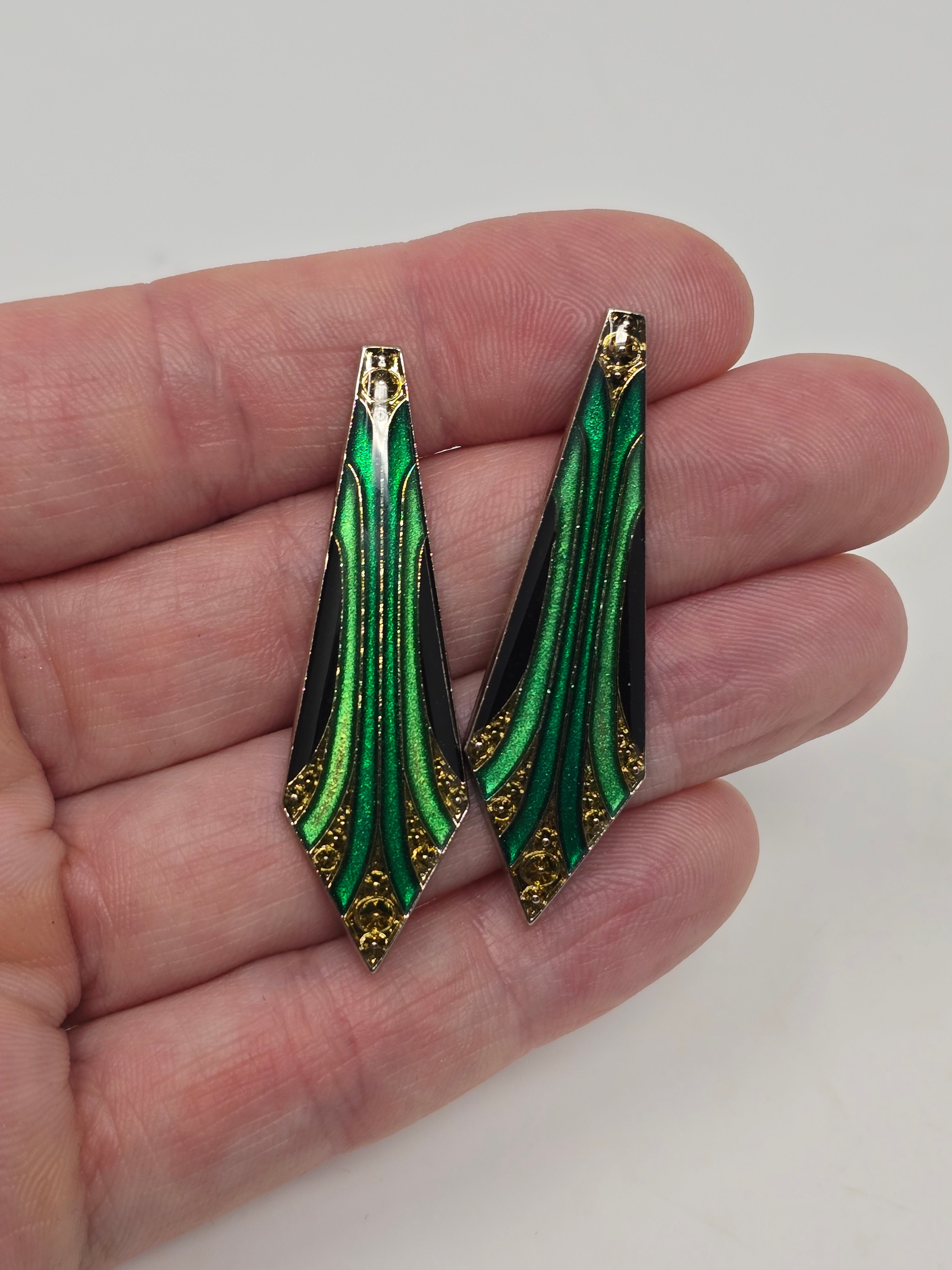 Art Deco Style Earrings