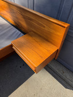 Queen Teak Platform Bed