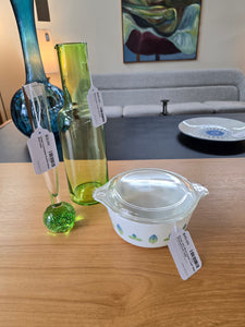 Controlled Bubble Base Bud Vase