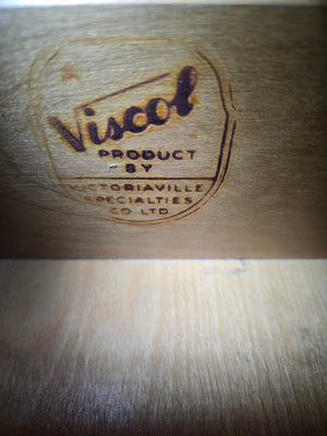 Pair of Walnut Nightstands by Viscol