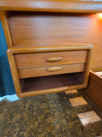 Dyrlund Teak Queen Platform Bed