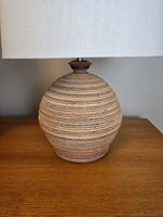 Pair of Studio Pottery Lamps
