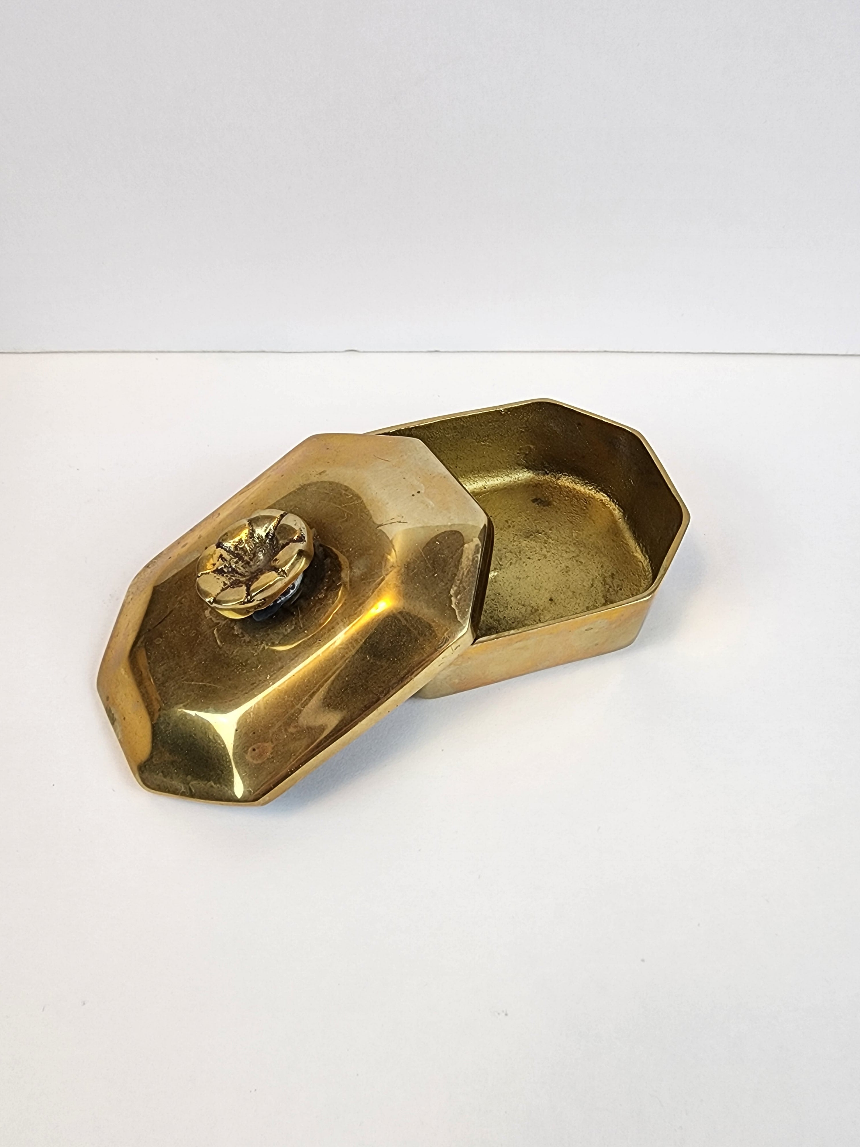 Solid Brass Trinket Dish