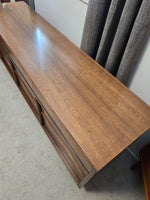 MCM Walnut Lowboy Dresser