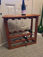 Teak Wine Rack