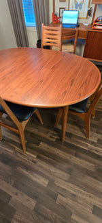 Danish Teak Dining Table - Seats 6 to 10