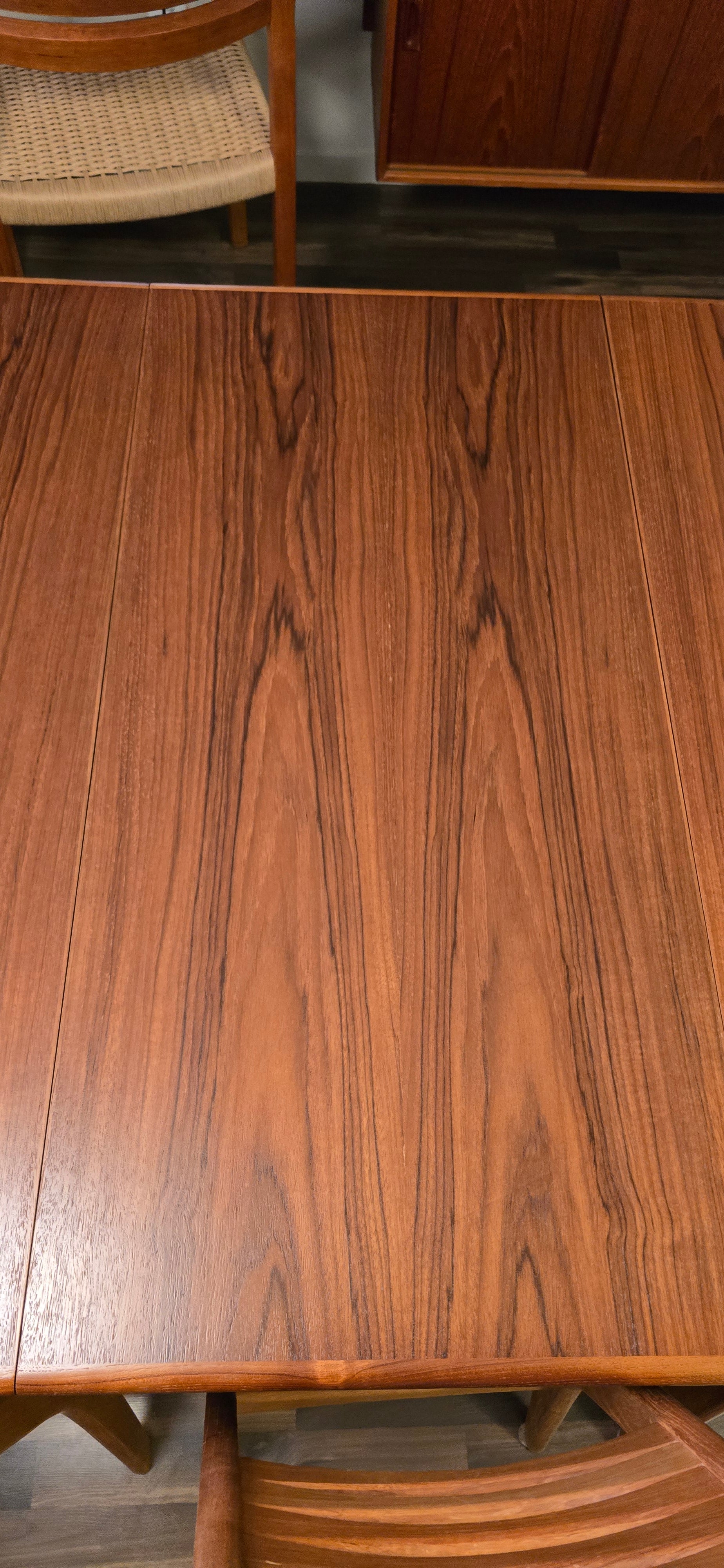 Danish Teak Dining Table - Seats 6 to 10