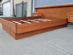 Dyrlund Teak Queen Platform Bed