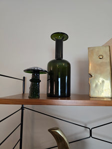 Holmegaard Gulvase in Olive Green