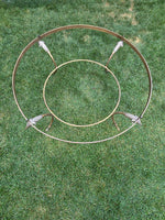 Hollywood Regency Rams Head Coffee Table
