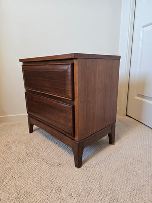 Pair of Walnut Nightstands