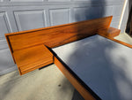 Queen Teak Platform Bed