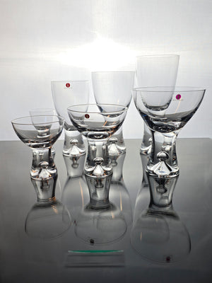 Iittala 'Tapio' Mouthblown Glassware by Tapio Wirkkala