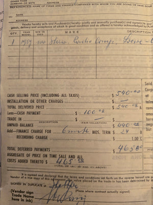 Loewe-Opta Rheinland 5966 - for restoration!