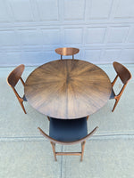 Walnut Dining Room Table & Four Chairs