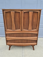 Upright Cedar Chest with Drawers