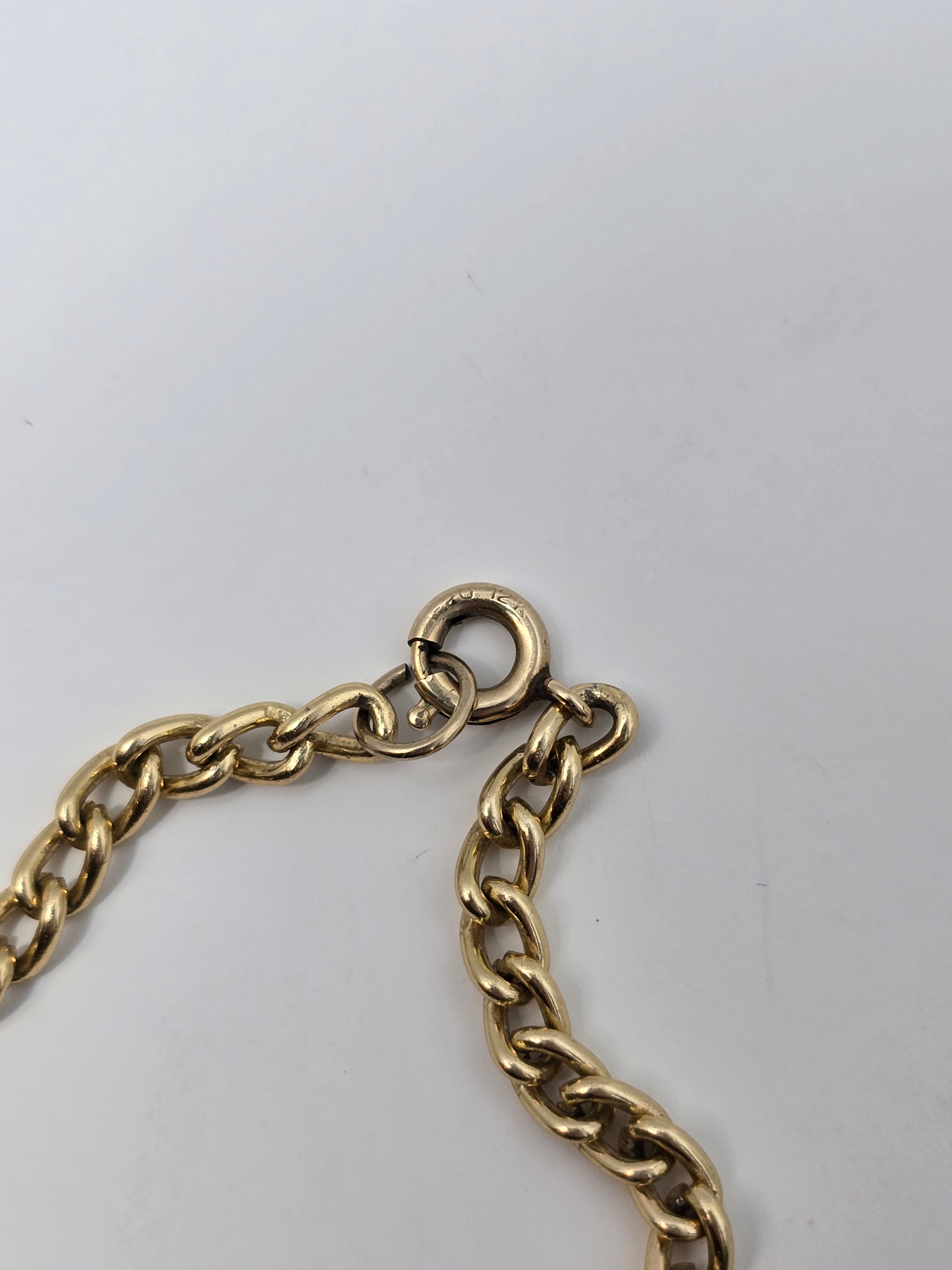 Vintage 12K Gold Fill & Genuine Pearl Necklace