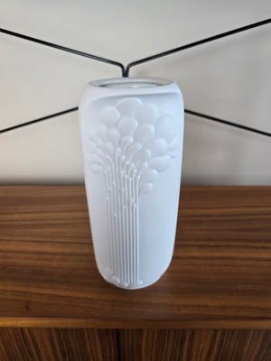 Kaiser Op Art Syrakus by Manfred Frey White Bisque Porcelain