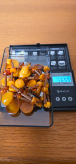 Vintage Raw Amber Necklace