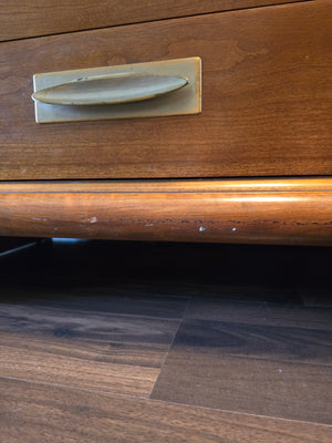 Willett Trans-East Solid Cherry 12 Drawer Dresser w/ Mirror