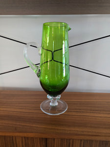 Empoli Verde Glass Pitcher