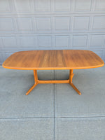 Teak Dining Table with Extension - Seats 6 to 8