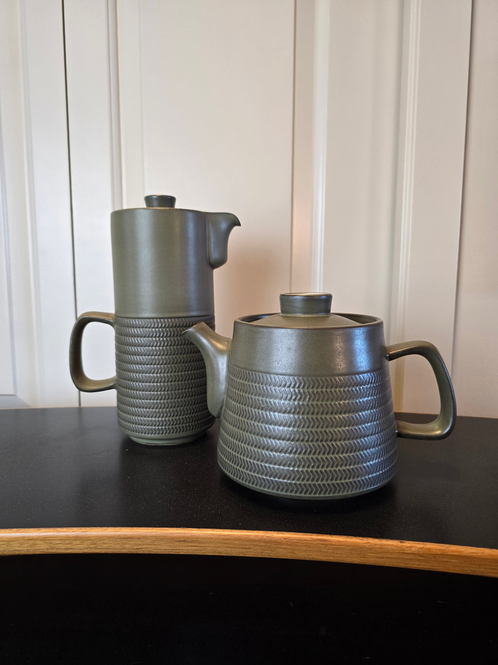 Denby Chevron / Camelot Coffee or Tea Pots