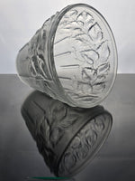 Barolac Ivy Leaf Frosted Vase