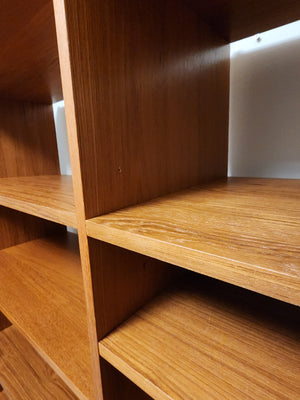 Danish Teak Wall Cabinet / Room Divider