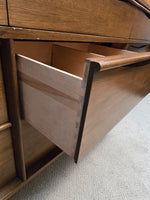 MCM Walnut Lowboy Dresser