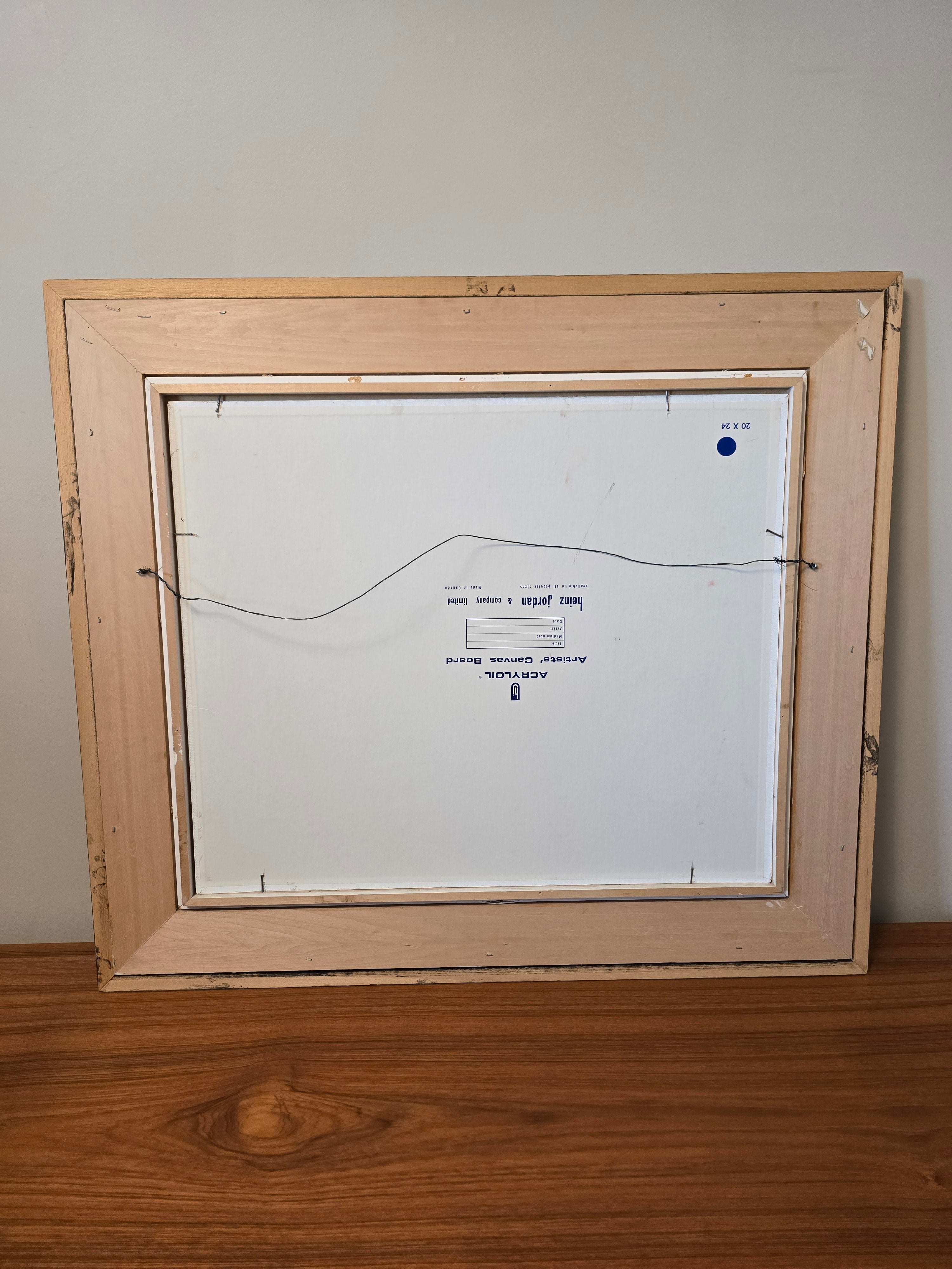 Jane Barlow Framed Floral Painting