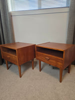 Pair of Danish Teak Nightstands