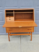Arne Wahl Iversen for Vinde Model 68 Teak Secretary