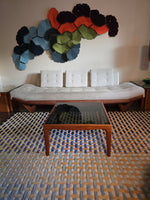 Teak & Smoked Glass Coffee Table