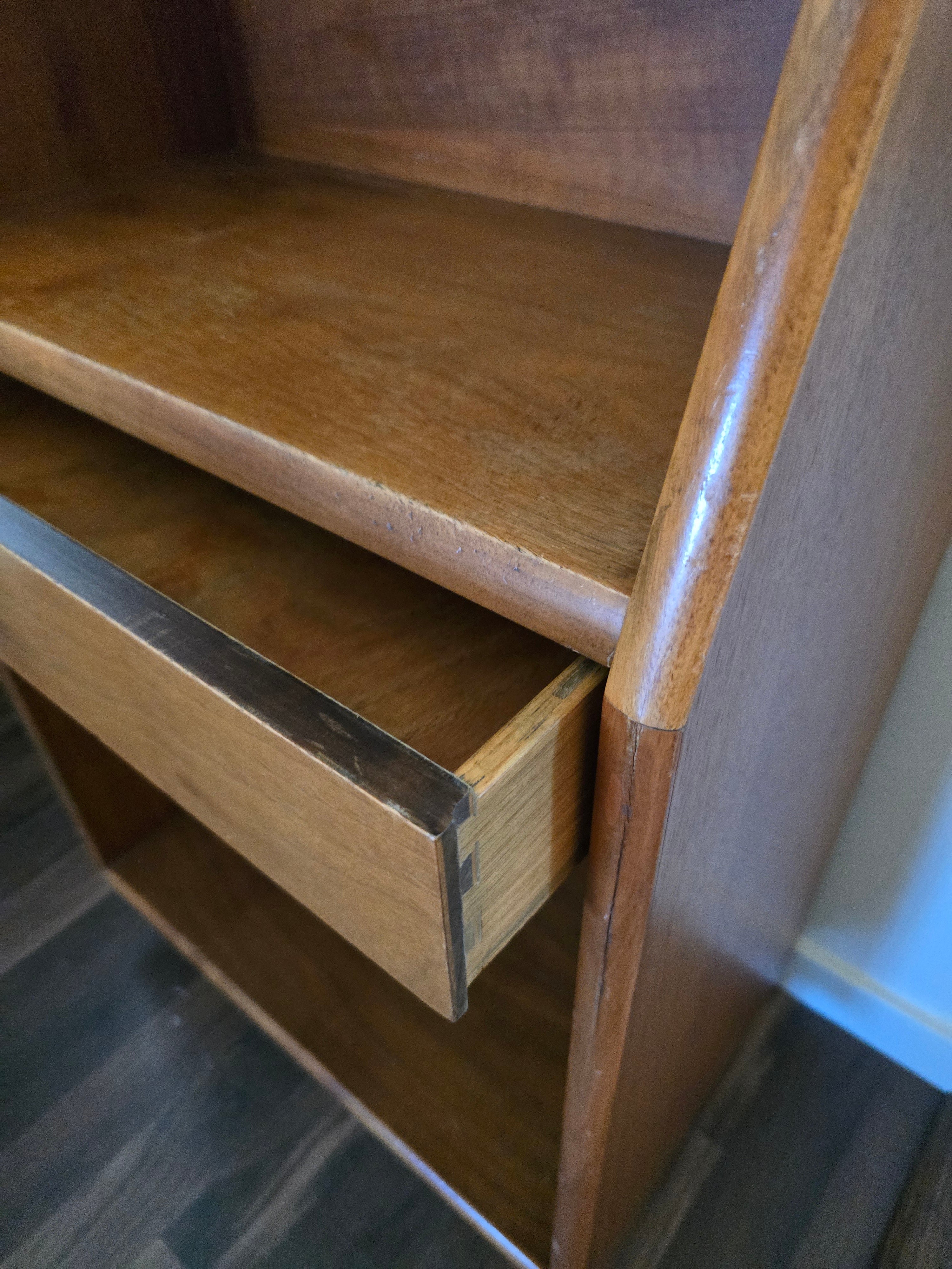 Drexel Declaration Walnut End Table