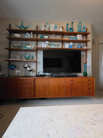 Skive Mobelfabrik Teak 4 Bay Wall Unit
