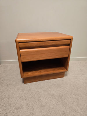 Mobican Danish Modern Teak Nightstand