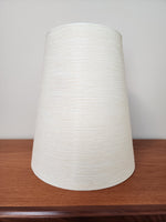 Lotte Bostlund Fiberglass Lamp Shade - White Jute