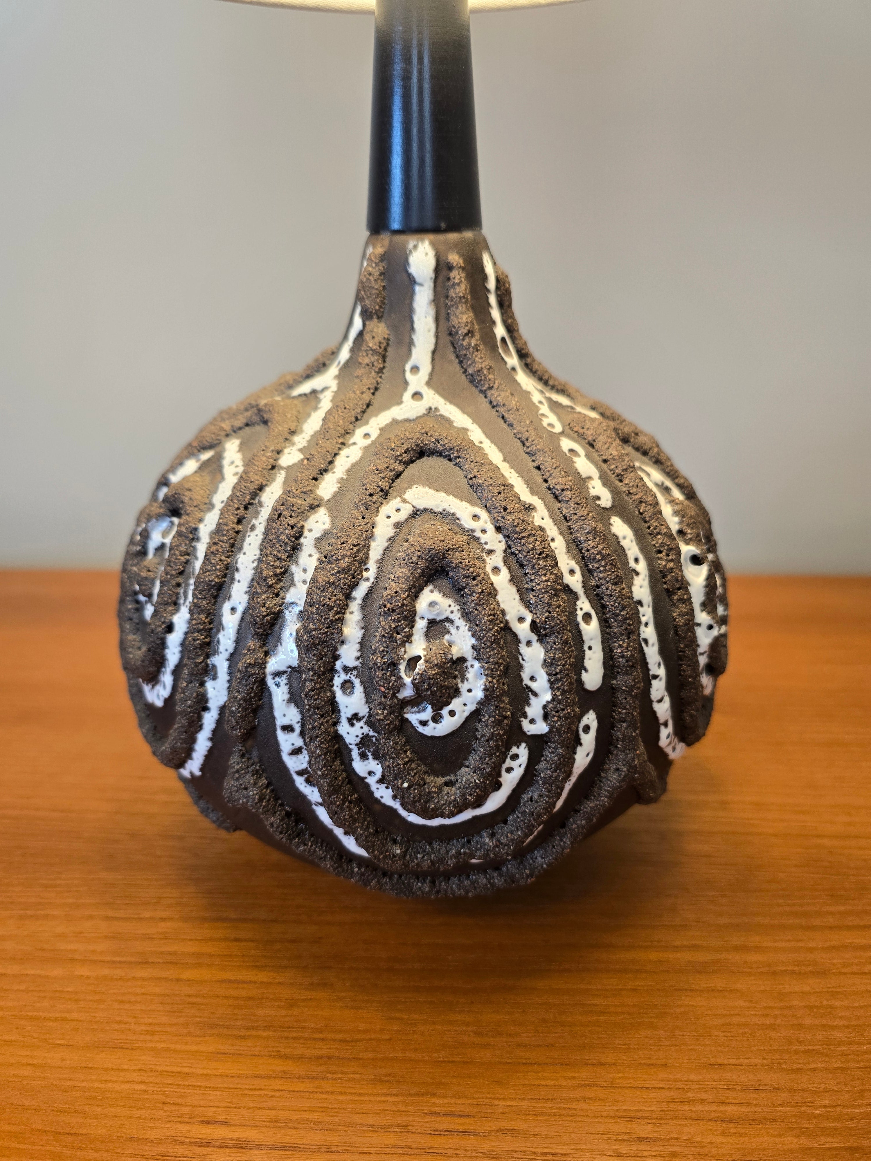 Maurice Chalvignac Small Fat Lava Table Lamp