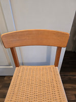 Teak & Paper cord  Chair