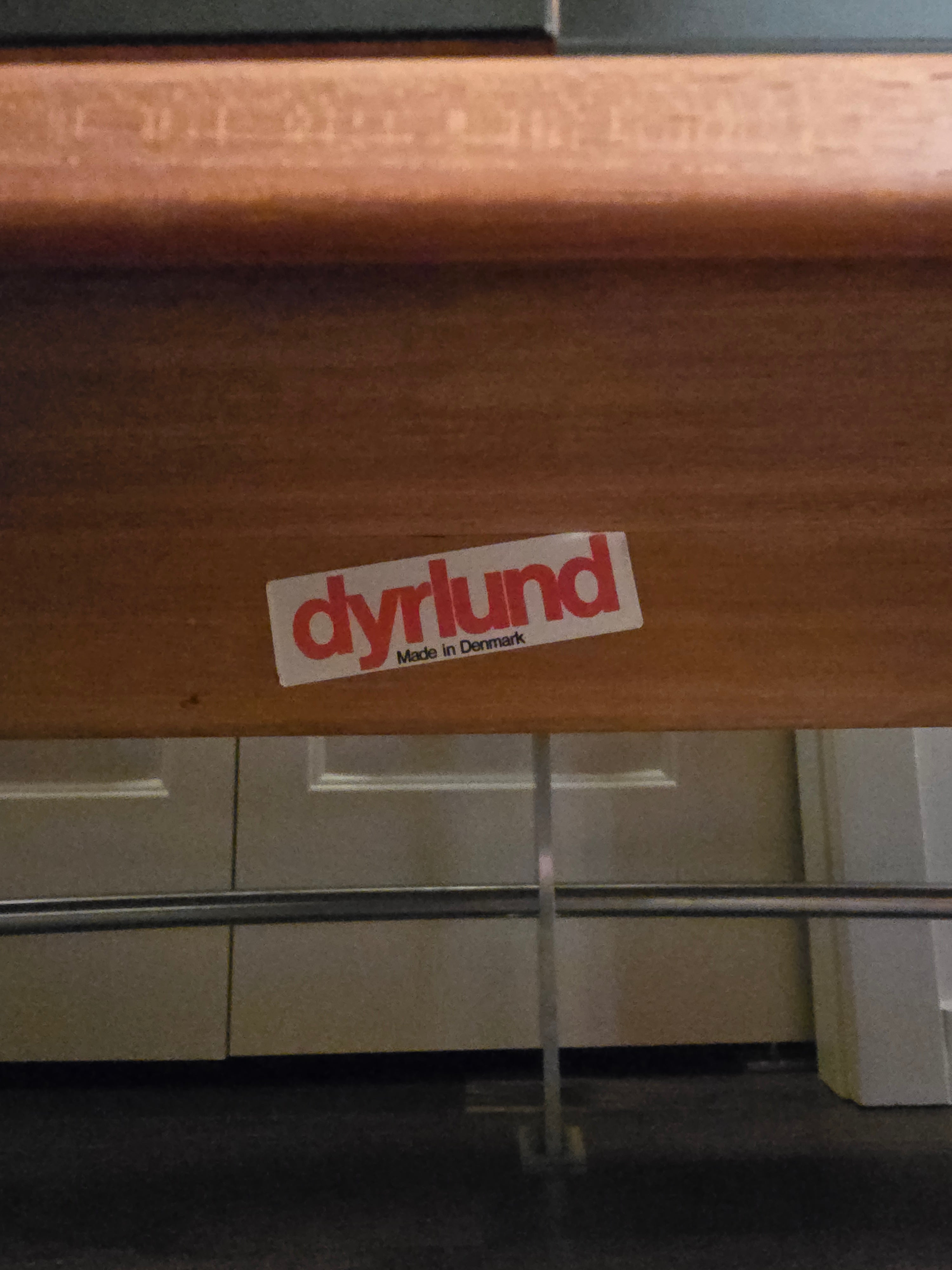 Dyrlund Teak Boomerang Bar w/ Stools