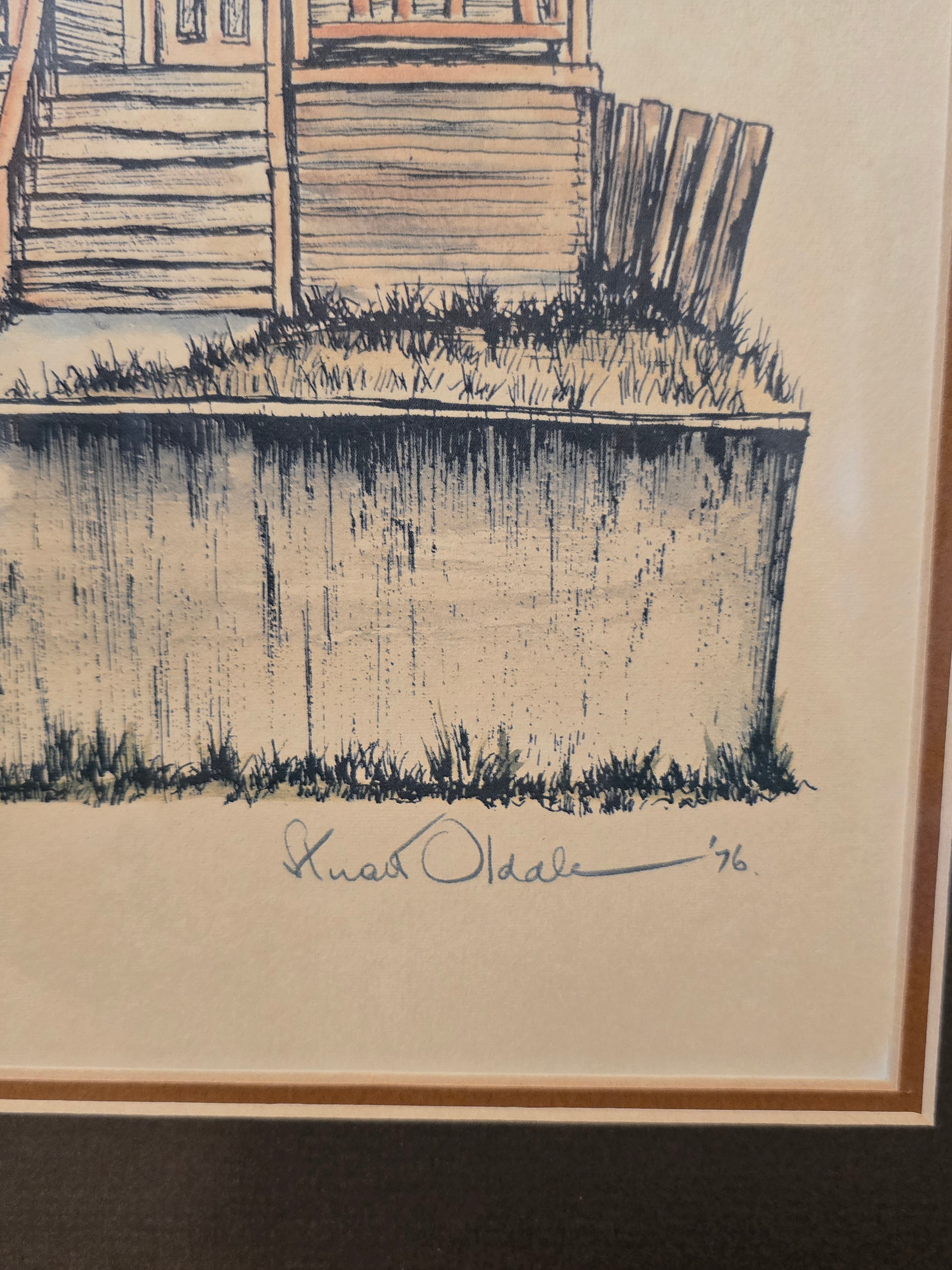 Stuart Oldale Architectural Series Signed Print