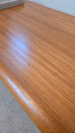 Danish Modern Teak Sofa Console Table