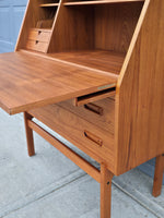 Arne Wahl Iversen for Vinde Model 68 Teak Secretary