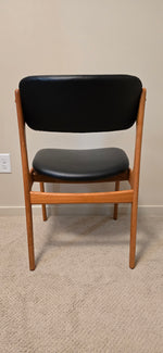 Erik Buck for O.D. Mobler Teak Dining Chairs x6